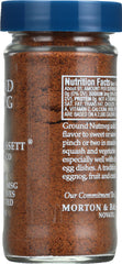 MORTON & BASSETT: Ground Nutmeg, 2.3 oz