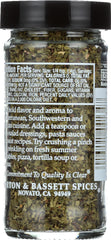 MORTON & BASSETT: Spices Oregano, 1.1 oz
