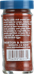 MORTON & BASSETT: Paprika, 2 oz
