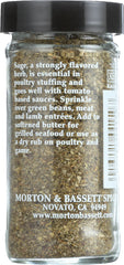 MORTON & BASSETT: Spices Sage, 0.4 oz