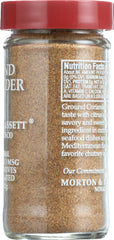MORTON & BASSETT: Ground Coriander, 1.5 oz