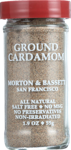 MORTON & BASSETT: Ground Cardamom, 1.9 oz