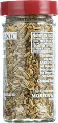 MORTON & BASSETT: Organic Fennel Seed, 1.2 Oz