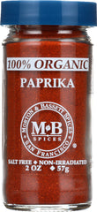 MORTON & BASSETT: Organic Paprika, 2 Oz