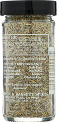 MORTON & BASSETT: Organic Rosemary, .8 oz