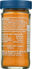 MORTON & BASSETT: Turmeric 100% Organic, 2.2 oz