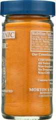 MORTON & BASSETT: Turmeric 100% Organic, 2.2 oz