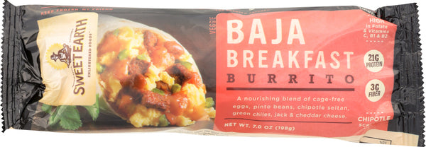 SWEET EARTH: Baja Breakfast Burrito, 7 oz