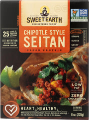 SWEET EARTH: Ground Chipotle Style Seitan, 8 oz