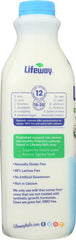 LIFEWAY: Organic Kefir Plain Cultured Lowfat Milk Smoothie, 32 oz