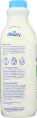LIFEWAY: Organic Kefir Plain Cultured Lowfat Milk Smoothie, 32 oz