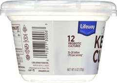 LIFEWAY: Organic Kefir Cup Plain, 6 oz