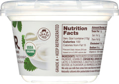 LIFEWAY: Organic Kefir Cup Plain, 6 oz