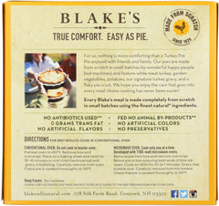 BLAKES: Frozen Turkey Pot Pie All Natural, 8 oz