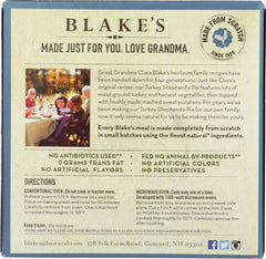 BLAKES: Sheperds Pie Turkey, 8 oz