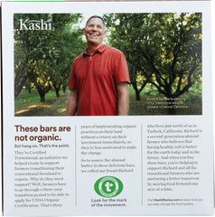 KASHI: Chewy Nut Butter Bars Double Chocolate Almond Butter, 6.15 oz