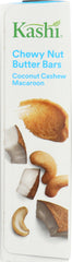 KASHI: Chewy Nut Butter Bars Coconut Cashew Macaroon, 6.15 oz