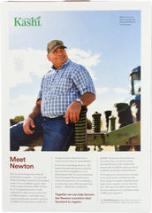 KASHI: Organic Whole Wheat Biscuit Cereal Cinnamon Harvest, 16.3 oz