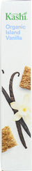 KASHI: Organic Whole Wheat Biscuit Cereal Island Vanilla, 16.3 oz