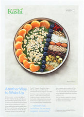 KASHI: Organic Whole Wheat Biscuit Cereal Island Vanilla, 16.3 oz