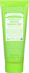 DR. BRONNER'S: Lemongrass Lime Organic Shaving Soap, 7 oz