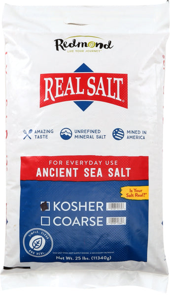 REDMOND: Real Salt Bulk, 25 lb