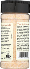 REDMOND: Real Salt Organic Natural Garlic Salt, 4.75 oz