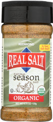 REDMOND: Real Salt Organic Natural Season Salt, 4.1 oz