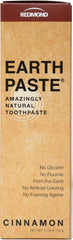 REDMOND: Earthpaste Natural Toothpaste Cinnamon, 4 Oz