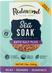 REDMOND: Bath Salt Plus Bucket, 7 Lb