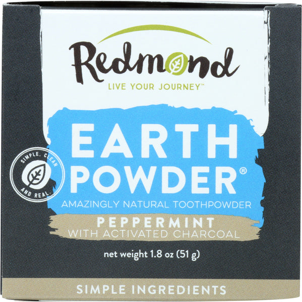 REDMOND: EARTHPOWDER PPRMNT CHRCL (1.800 OZ)