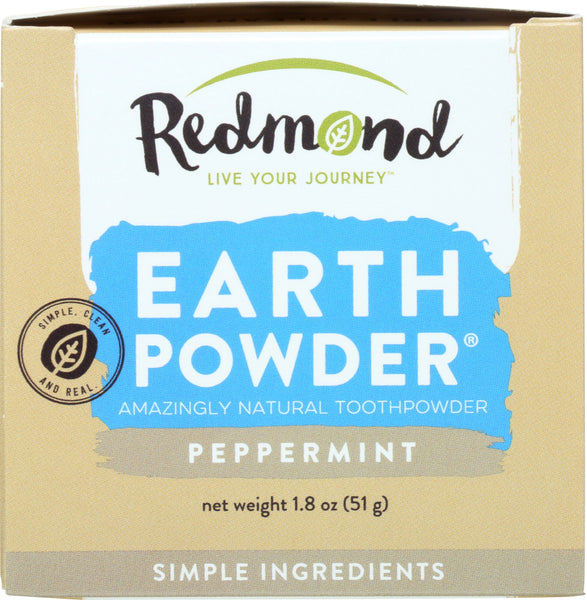 REDMOND: EARTHPOWDER PEPPERMINT (1.800 OZ)