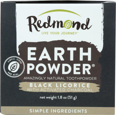 REDMOND: EARTHPOWDER BLCK LICORICE (1.800 OZ)