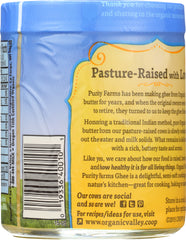 ORGANIC VALLEY: Purity Farms Ghee Clarified Butter, 7.5 oz