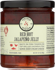FISCHER & WIESER: Red Hot Jalapeno Jelly, 10.9 oz