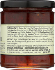 FISCHER & WIESER: Red Hot Jalapeno Jelly, 10.9 oz