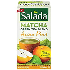 SALADA: Tea Green Matcha Blend Asian Pear, 20 Bg