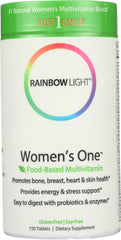 RAINBOW LIGHT: Just Once Women's One Food-Based Multivitamin, 150 Tablets