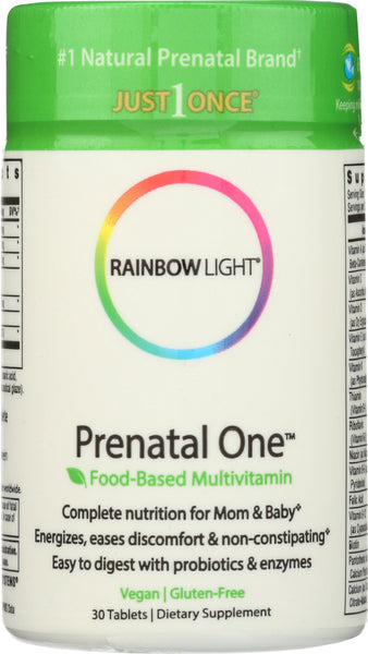 RAINBOW LIGHT: Prenatal One, 30 tb