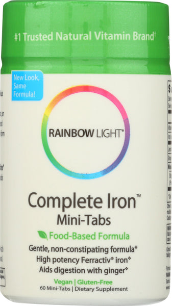 RAINBOW LIGHT: Complete Iron System, 60 tb