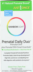 RAINBOW LIGHT: Rainbow Light Prenatal 1 DHA Combo, 30 pc