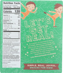 LARABAR: Kids Chocolate Chip Cookie Bar, 5.76 oz