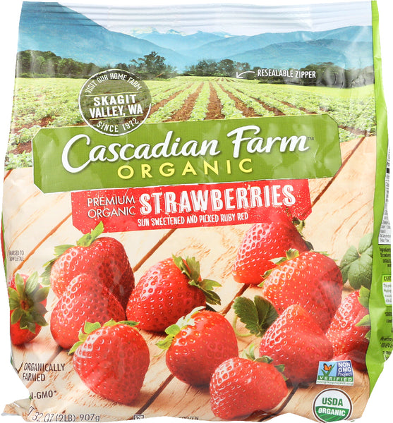 CASCADIAN FARM: Frozen Strawberries, 32 oz