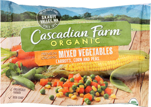 CASCADIAN FARM: Mixed Vegetables, 16 oz