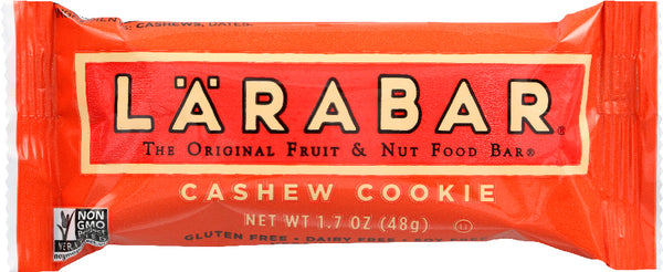LARABAR: The Original Fruit & Nut Bar Cashew Cookie, 1.7 oz