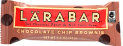 LARABAR: Chocolate Chip Brownie Fruit & Nut Bar, 1.6 oz