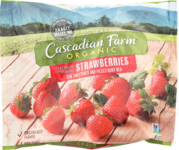 CASCADIAN FARMS: Frozen Strawberries, 10 oz