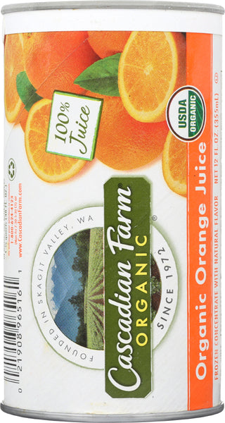 CASCADIAN FARM: Organic Orange Juice Concentrate, 12 oz