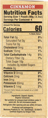 NORTH COAST: Applesauce Cinnamon 4 Pack Pouch Organic, 12.8 oz