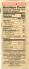 NORTH COAST: Apple Sauce Pumpkin Spice, 12.8 oz